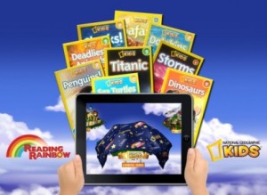 Reading Rainbow App and National Geographic Kids.