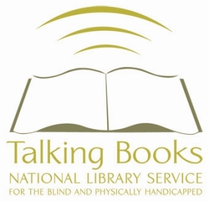 National Library Service for the Blind and Physically Handicapped (NLS) Talking Books logo