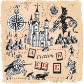 Here Be Fiction Map