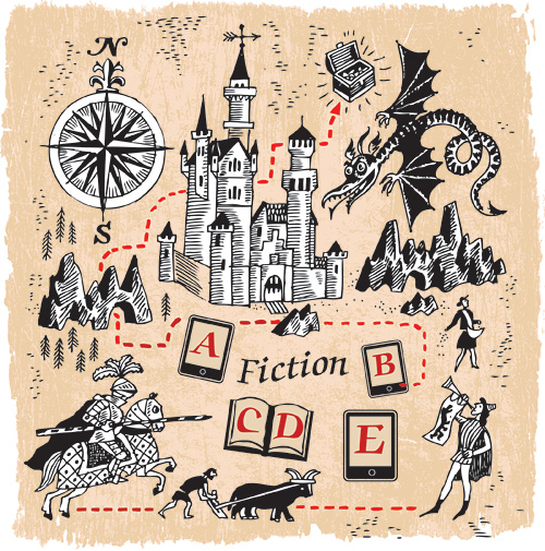 Here Be Fiction Map