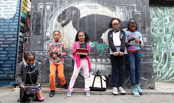 Participants in Black Girls Code are among the growing number of students bolstered by tech initatives designed primarily for girls. Diane Christina Photography (courtesy of Black Girls Code).